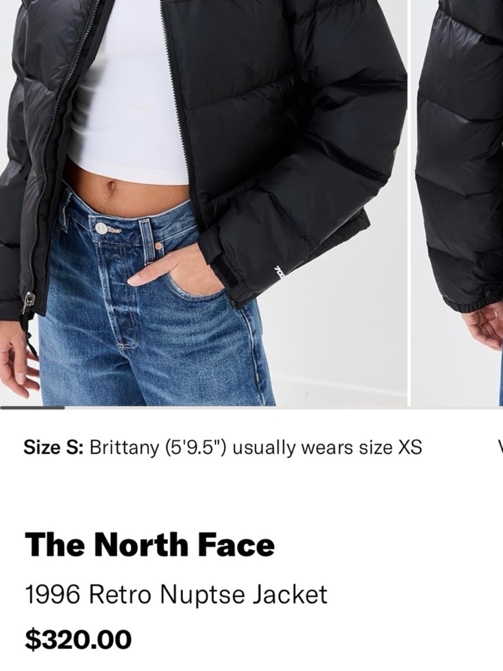 The North Face Black Women's Puffer Jacket - Picture 4 of 9